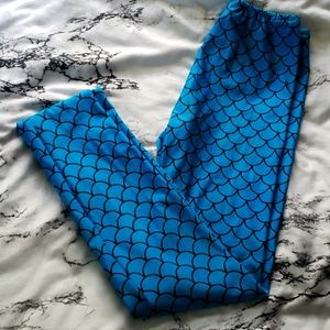 Mermaid Print Leggings